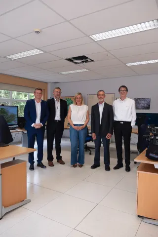 Matz en visite &agrave; l'IRM